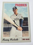 2019 Topps Heritage #520 Manny Machado San Diego Padres Mlb. Fixed Price $9.99.