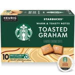 Starbucks Toasted Graham Flavored Coffee Cup 10 Count Medium Roast Pods. Fixed Price $24.99.