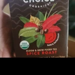 Choice Organics Spice Roast 48 Coffee-inspired Puerh Black Tea Bags. Fixed Price $15.00.