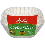 Melitta 8-12 Cup White Basket Coffee Filters, 200 Ct. Fixed Price $5.99.