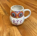 Natural Life Owl Mug Bright Colors Don Forget To Be Awesome Coffee Cup. Fixed Price $21.99.