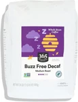 Buzz Whole Bean Decaf Coffee. Fixed Price $12.99.