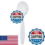 Georgia-pacific Dixie 5.75 Heavy-weight Polystyrene Plastic Soup Spoon By Gp. Fixed Price $86.18.