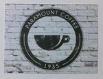 Paramount Coffee Company Lansing Michigan Sticker Decal. Fixed Price $7.95.