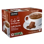 Gourmet Single Coffee Cafe Mocha 12 Count K-cups Escaesgreen Mo.... Fixed Price $16.38.