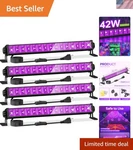 Pack Led 42W Lights, Bars With PLUG+SWITCH+6FT Cord, Light.... Fixed Price $54.99.