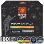 Copper Moon Coffee Discovery Variety Pack, 80 Count. Fixed Price $39.99.