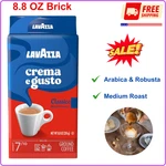 Lavazza Crema Gusto Ground Coffee, Medium Roast, 8.8 Ounce Brick (pack 4). Fixed Price $34.18.
