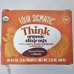 Four Sigmatic Think Organic Elixir Mix Lion's Mane Mushroom 20 Packets. Fixed Price $19.95.
