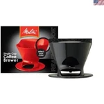 Melitta Single Cup Pour-over Coffee Maker Craft Your Gourmet Brew At Home. Fixed Price $14.39.