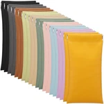 20 Pack Soft Leather Sunglasses Case Pouch With Squeeze Top Closure - 10 Colo.... Fixed Price $27.56.