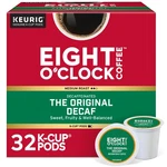 Eight O'clock The Original Decaf K-cup Pods, Kosher Arabica, 32-COUNT Pack. Fixed Price $31.46.