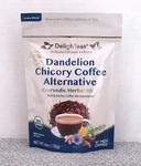 Delighteas Dandelion Chicory Coffee Alternative Ayervedic Herbal Blend. Fixed Price $13.49.