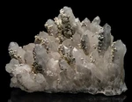 Calcite On Quartz, Idarado Mine, Telluride, San Miguel County, Colorado 2210-238. Fixed Price $150.00.