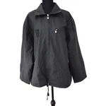 Fendi Long Sleeve Coat Jacket Black Polyester S07375. Fixed Price $298.00.