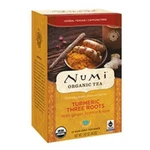 Turmeric Tea Three Roots 12 Bags By Numi. Fixed Price $12.47.