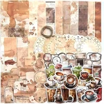 115 Piece Vintage Coffee Scrapbook Supplies Pack For Journals & Decoupage. Fixed Price $18.40.