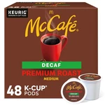 Mccafe Premium Roast Decaf, Keurig Medium Coffee Pods, 48 Count. Fixed Price $28.49.