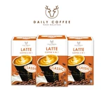 Bundle Deal Daily Coffee 3-IN-1 Instant Latte Sachets Pack. Fixed Price $42.30.