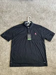 Vintage Illy Issimo Mens Black Xl Ontour Golf Dri-fit Short Sleeve Shirt New. Fixed Price $12.99.