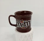 Vintage Mars & Milk Chocolate Candie Coffee Mug Brown Cup 2005 Embossed C075. Fixed Price $12.99.