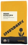 Groundwork Organic Bitches Brew Dark Roast Whole Bean Coffee 12 Oz. Fixed Price $124.99.