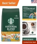 Veranda Blend Ground Coffee - Light Roast, 28OZ 100% Arabica Taste Experience. Fixed Price $38.69.