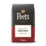 Peets French Roast Dark Ground Coffee 18 Ounce Rich Bold Flavor 100 Arabica. Fixed Price $23.79.