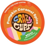 Crazy Cups Pumpkin Caramel Spice Decaf Coffee Pods 22 Count Compatible. Fixed Price $23.89.