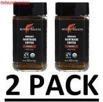 2 Pack Mount Hagen Organic Fairtrade Instant Coffee Freeze Dried 3.53 Oz. Fixed Price $34.76.