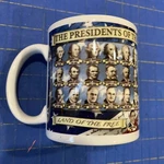 Presidents The United States Coffee Mug (last Listed Obama ) W Box. Fixed Price $180.49.