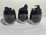 Set Of 3 The Original Michaels Crafted Irish Cream Liqueur Cocktail Glasses Uuu. Fixed Price $27.99.