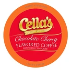 40 Count Cellas Chocolate Cherry Coffee Pods, K Cup Compatible, Medium Roast. Fixed Price $38.63.