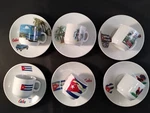 2OZ Cuban Espresso Coffee Mixed Set 6 Cups & Saucers Spoons Colada Cafe. Fixed Price $24.99.
