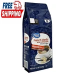 French Vanilla Medium Roast Ground Coffee, 12 Oz, Bag. Fixed Price $9.88.