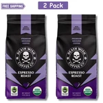 Death Wish Coffee, Organic And Fair Trade, Espresso Roast, Ground 9OZ. Fixed Price $18.00.