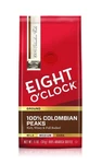 Eight O'clock Ground Coffee, 100% Colombian Peaks, 11 Ounce. Fixed Price $17.59.