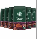 6 Bags - Starbucks Italian Dark Roast Ground Coffee 100% Arabica. Fixed Price $59.99.