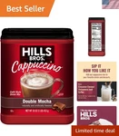 Hills Bros. Instant Double Mocha Cappuccino Mix - 16 Oz Of Frothy Indulgence. Fixed Price $14.99.