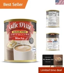 Caffe D'vita Sugar Free Mocha Cappuccino 8.5 Oz - Rich, Creamy, Instant Delight. Fixed Price $21.99.
