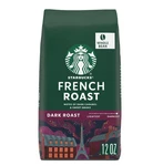 Starbucks French Roast, Whole Beans,dark Hot Or Iced Coffee, 12 Oz. Fixed Price $11.92.