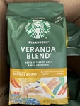 Starbucks Veranda Blend Ground Coffee 18 Ounce Bag Blonde Roast Flavor. Fixed Price $18.95.