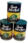 Empty Metal Coffee Lot Chock Full O'nuts Nyc Skyline Canister Organization. Fixed Price $14.95.