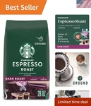 Starbucks Ground Coffee, Dark Espresso Roast, 100% Arabica, B.... Fixed Price $43.19.