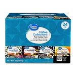 Great Value Unflavored Ground Coffee Pods Variety (pack 8.3 Oz 24 Count). Fixed Price $7.79.