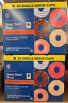Barissimo Donut Store Blend Medium Roast Cups Coffee 12.6OZ 360G (2 Boxes). Fixed Price $47.99.