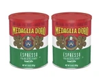 Medaglia Oro Espresso Italian Style Roast Ground Coffee 10 Oz (set 2 Cans). Fixed Price $26.09.