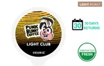Punk Bunny Light Club Roast Keurig K-cup Coffee. Fixed Price $158.98.