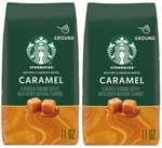 Starbucks Caramel Flavored Ground Coffee, 11 Oz (2 Bags) Buttery Smooth. Fixed Price $29.90.