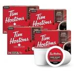 Tim Hortons Dark Roast Coffee Keurig K-cup Pods, 96 Count. Fixed Price $40.99.